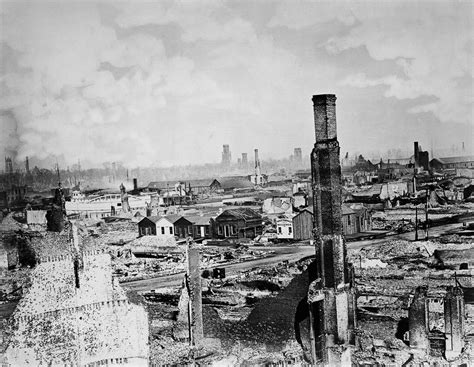 The Great Chicago Fire 1871 Historical Photos That Depict The
