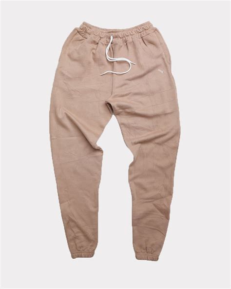 Cura Fleece Joggers Nude Curawears Ng