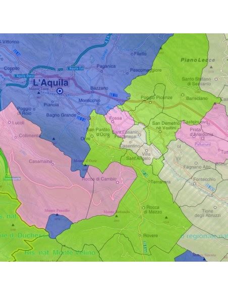 Mappa Stradale Con Comuni Dell Abruzzo Pdf