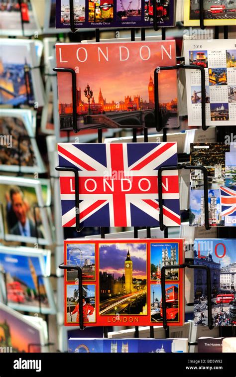 London Postcards For Sale London Britain Stock Photo Alamy