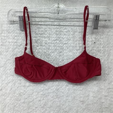South Beach Women S Plum Mix And Match Underwired Bikini Top Size EBay