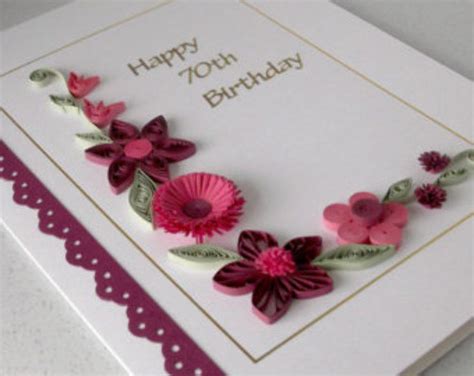 Paper Quilling Birthday Card Handmade By Paperdaisycards On Etsy Artofit