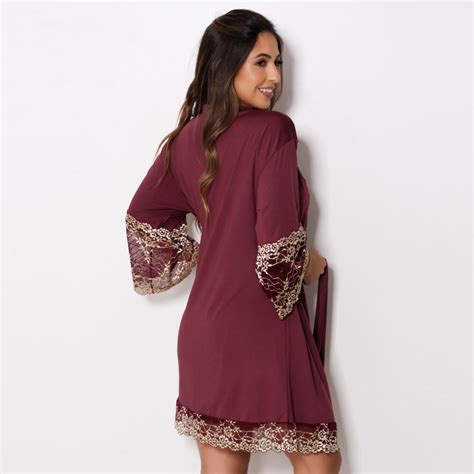 Robe Leila Lingerie Br Atacado Para Revenda