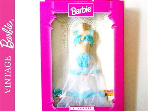 Barbie Fashion Avenue LINGERIE New In Box Vintage Barbie Negligee NRFB Barbie Doll Clothes