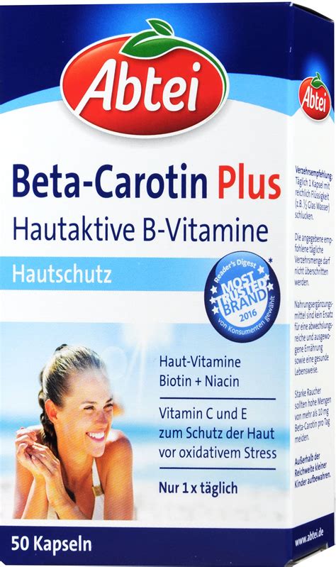 Abtei Beta-Carotin Plus, 50 er | bie-dro