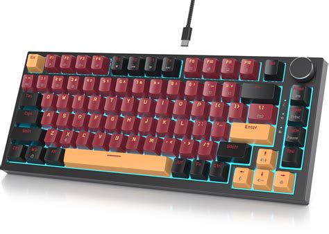 Mua Wired Percent Hot Swappable Mechanical Keyboard Red Switch Tkl Mechanical Keyboard