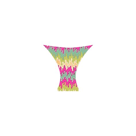 Paint Drips Custom Bikini Swimsuit Id D