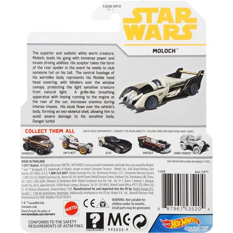 New Solo Movie Hot Wheels Moloch Character Car Now Available