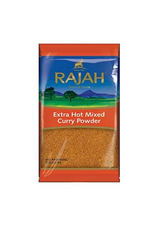 Rajah Extra Hot Mixed Curry Powder G Bag Thompsons Food Service