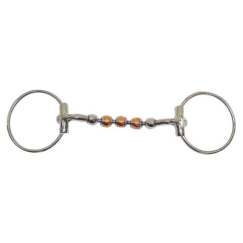 Pessoa Sliding Ring Snaffle Bit Loose Ring Snaffles Padd
