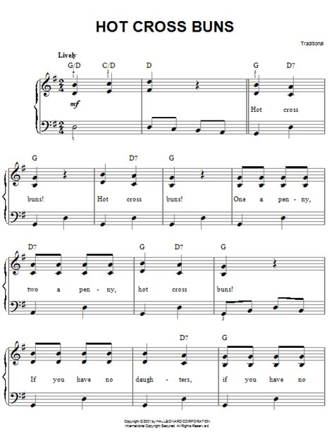 Recorder Music Hot Cross Buns At Carlo Simmons Blog