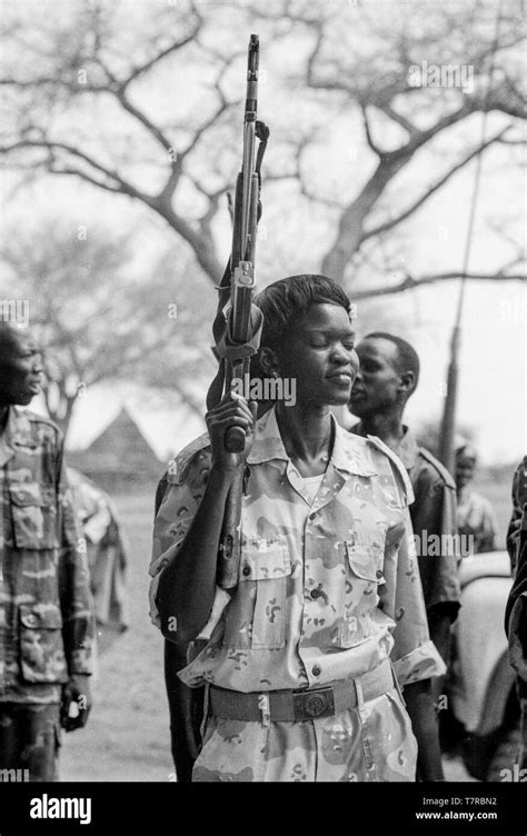 In a small town of Malual kon in south Sudan, the SPLA (Sudanese People ...