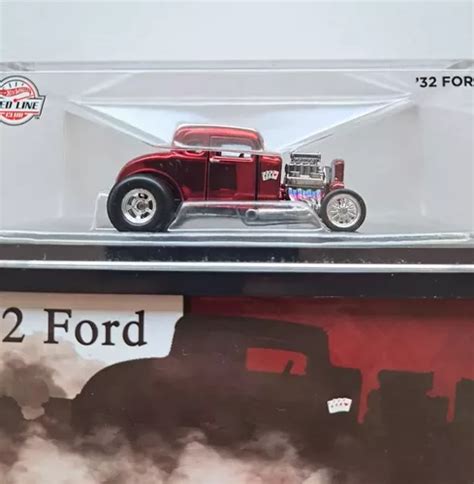 Hot Wheels Rlc Exclusive Ford Red Line Club Cor Vermelho Mercadolivre