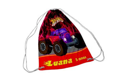 Lembrancinha De Anivers Rio Mochilinha Hot Wheels Menina Elo