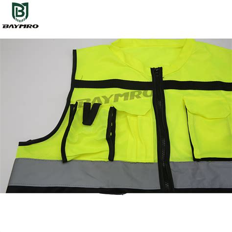 High-Visibility Safety Vest - BAYMRO Safety is the Top 1 PPE supplier ...