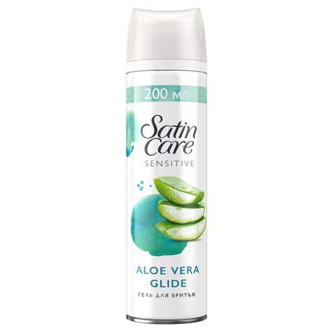 Гель для бритья Satin Care, для чувствительной кожи, 200 мл - купить с ...