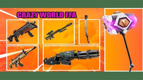 🤪crazy World Ffa All Weapons And Cars🤪 Connoreo Fortnite Creative