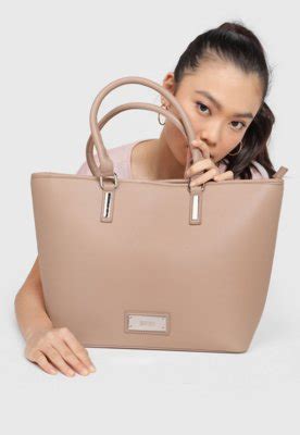 Bolsa Santa Lolla Tag Nude Compre Agora Dafiti Brasil