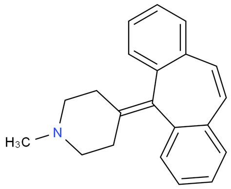 Piperidine 4 5H Dibenzo A D Cyclohepten 5 Ylidene 1 Methyl 129 03 3 Wiki