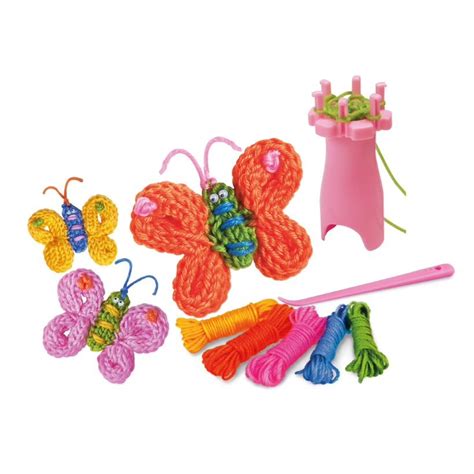 4m Little Craft Spool Knit Butterflies Kit Johnco