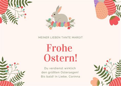 25 bunte schöne Vorlagen für Osterkarten zum Gestalten