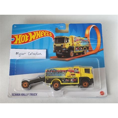 Hot Wheels Scania Rally Truck Shopee Malaysia