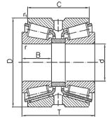 Подшипники роликовые конические - таблица размеров, характеристики ...
