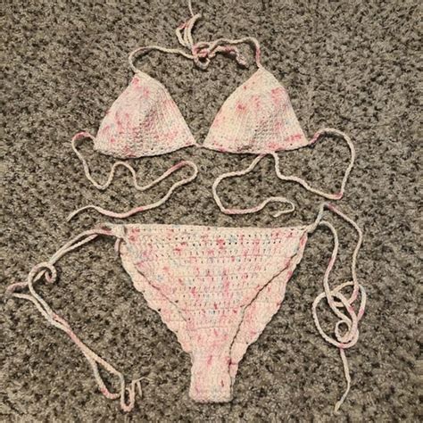 Swim Handmade Crochet Bikini Set Poshmark