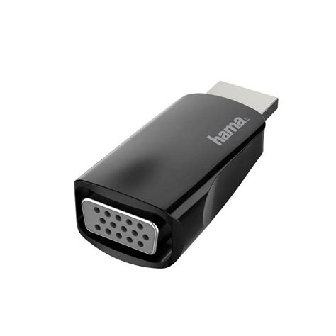 Hama »Video-Adapter, HDMI™-Stecker - VGA-Buchse, Full-HD 1080p HDMI ...