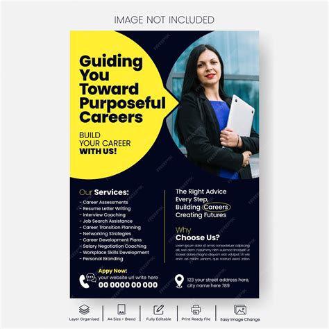 Premium Vector | Career counseling service agency and Career job