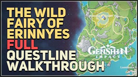 The Wild Fairy Of Erinnyes Genshin Impact YouTube