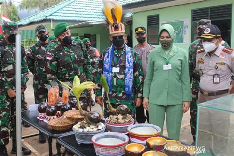 Pangdam I Bukit Barisan Tinjau Satgas Pamtas Yonif Brs Di Papua