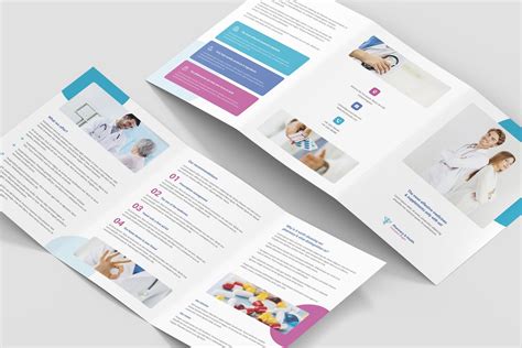 Pharmacy Tri Fold A Brochure Psd Template Brochure Psd Brochure