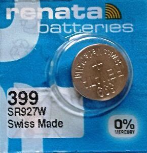 399 RENATA SR927W Watch Battery Authorized Seller Free Shipping ...