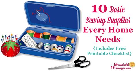 Basic Sewing Kit 10 Basic Sewing Supplies You Need In Your Home