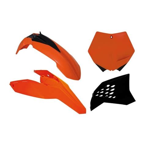 Racetech Plastics Kit Ktm Sxsxf 125250450505 2007 10 Exc Exc F
