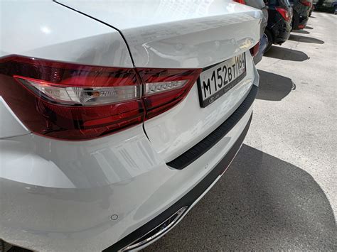 Защитная накладка на задний бампер — Lada Vesta (NG), 1,6 л, 2024 года ...