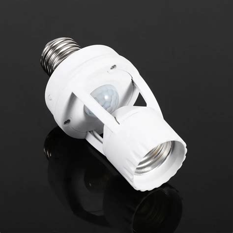 Ac110 240v E27 Infrared Motion Sensor Led Lamp Bulb Holder Light Socket