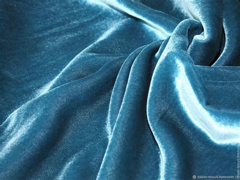 Ткань велюр на шелковой основе, Франция купить в интернет-магазине ...