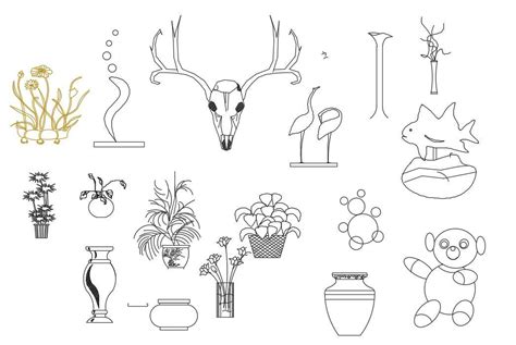 Free Decorative Cad Blocks Drawing Dwg File Cadbull