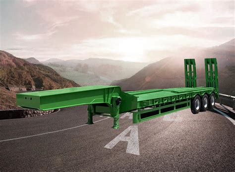 Luckin Gooseneck Lowboy Axles Low Bed Heavy Duty Lowbed Semi