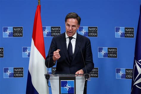 Outgoing Dutch Pm Mark Rutte Appointed As Nato Secretary General