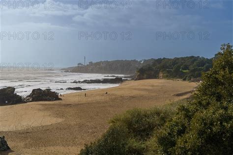 Plage de la Courance à Saint Marc sur Mer Loire Atlantique Gilles