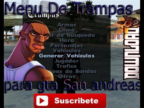 Descargar Men De Trampas Para Gta San Andreas Tutorial Youtube