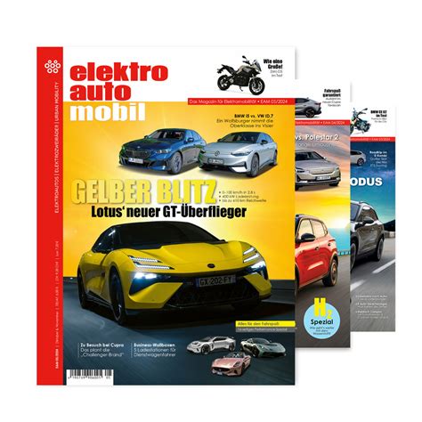 Elektroautomobil Das Magazin F R Elektromobilit T Jahresabo