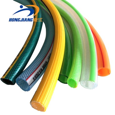 Flexible Braided Reinforced PVC Hose Pipe PVC Fiber Reinforced Hose