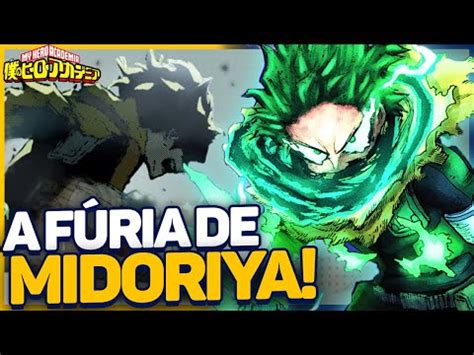 Boku No Hero Cap Tulo Deku Vs All For One Midoriya Entra Em Forma