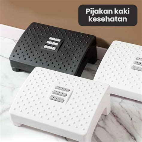 promo foot rest sandaran kaki pijakan  bawah meja kerja ergonomis