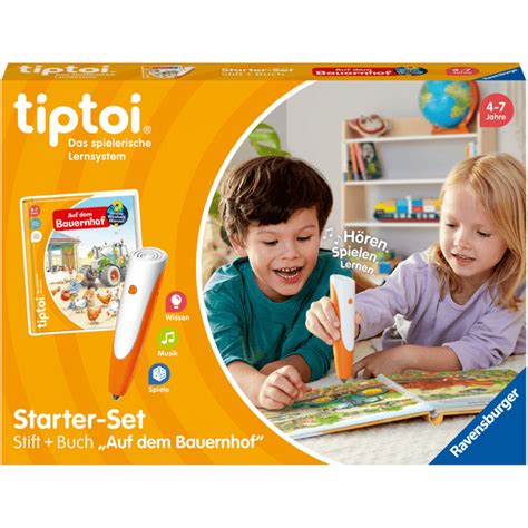 Ravensburger Tiptoi Starter Set Stift Und Bauernhof Buch Babymarkt De