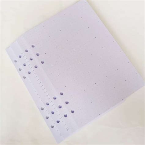 Jual Isi Binder A5 6 Ring Kertas Loose Leaf Polos Garis Grid Dot Isi 50